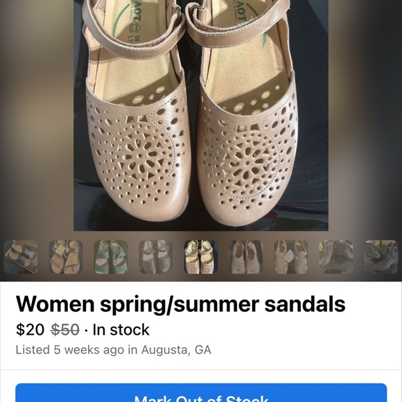 Women spring/summer sandals - Picture 3 of 8